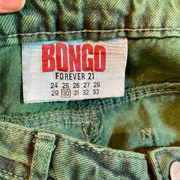 💥Bongo x Forever 21 Green High Waisted Jeans💥 - Picture 7 of 16